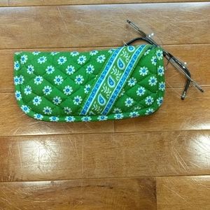 Apple Green Vera Bradley Glasses case